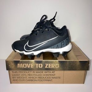 Nike VPR Ultrafly 2 Keystone BG Baseball Cleat Blk/Wht Size 12c